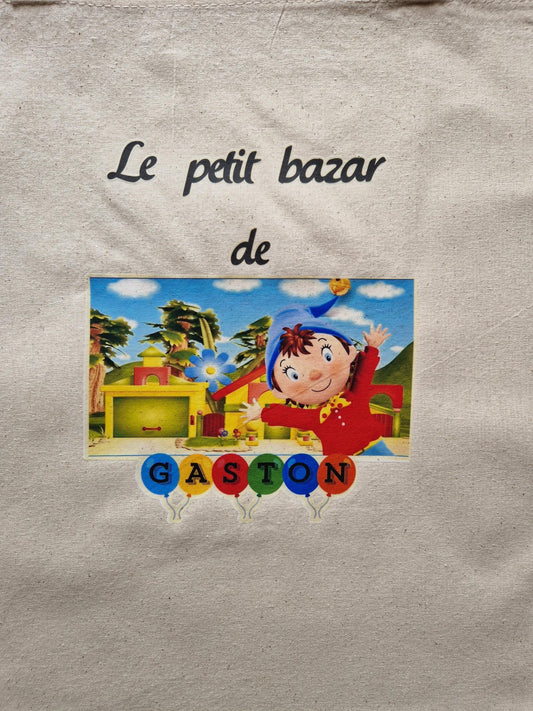 Tote bag prénom enfant personnalisé sac coton enfant Heyl’Créations