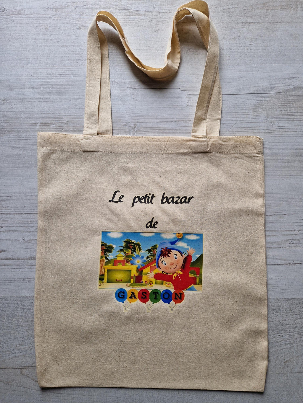Tote bag personnalisé avec prénom pour enfant
