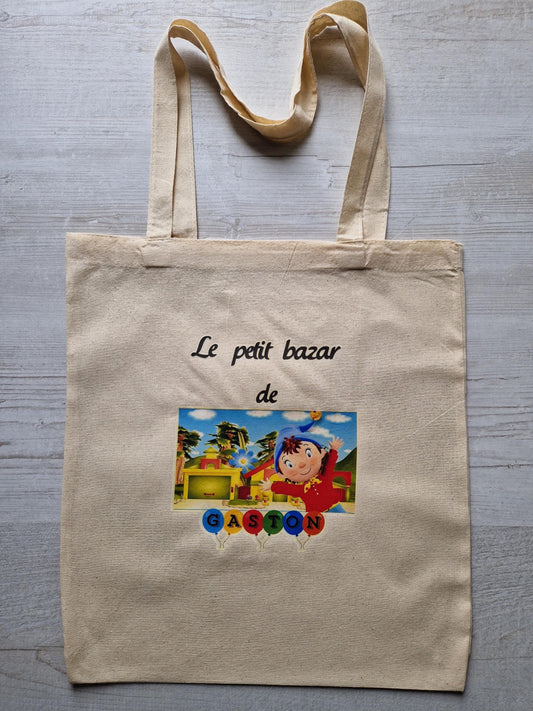 Tote bag prénom enfant personnalisé sac coton enfant Heyl’Créations