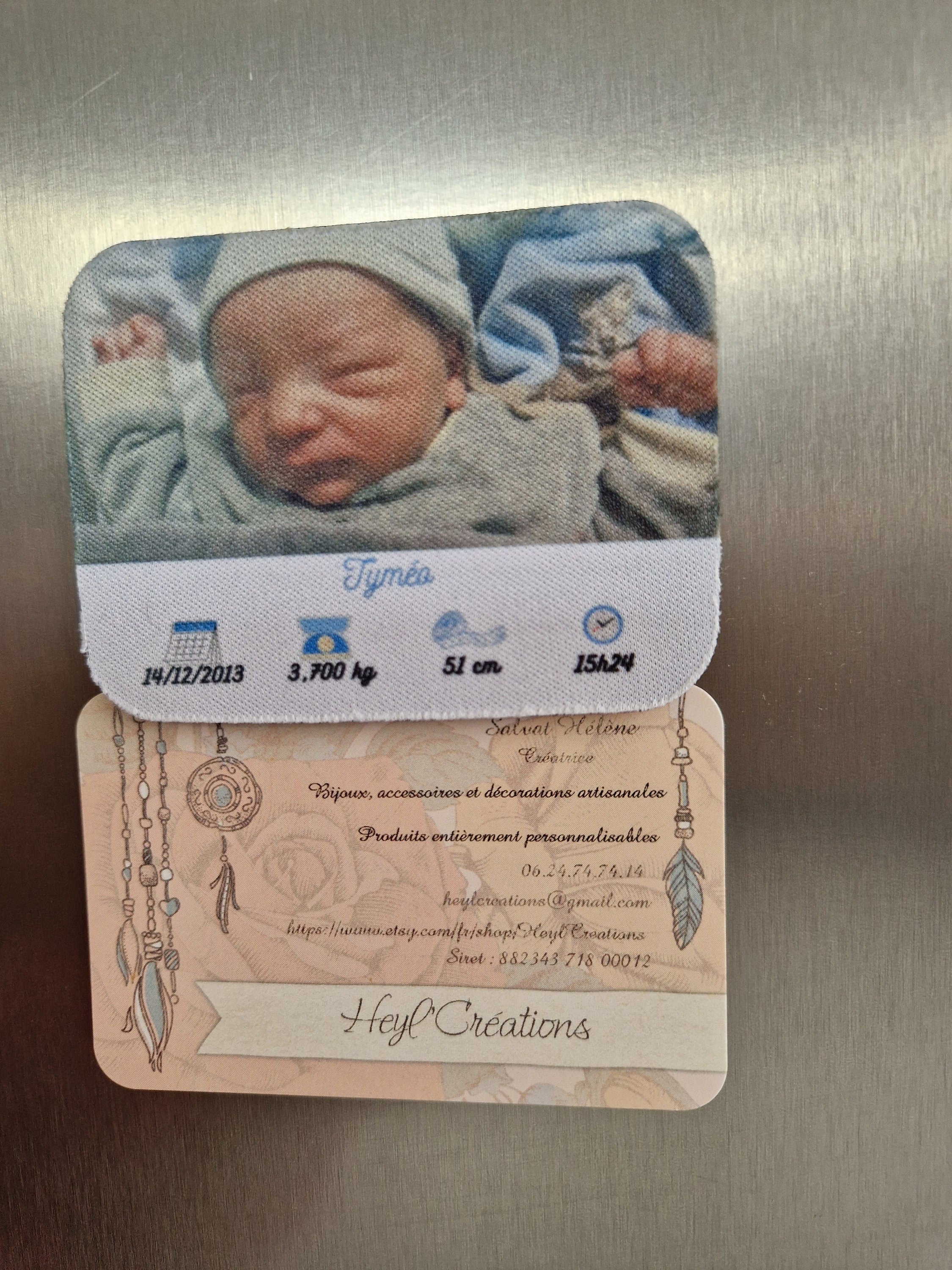 Magnet / Aimant personnalisé avec vos photos