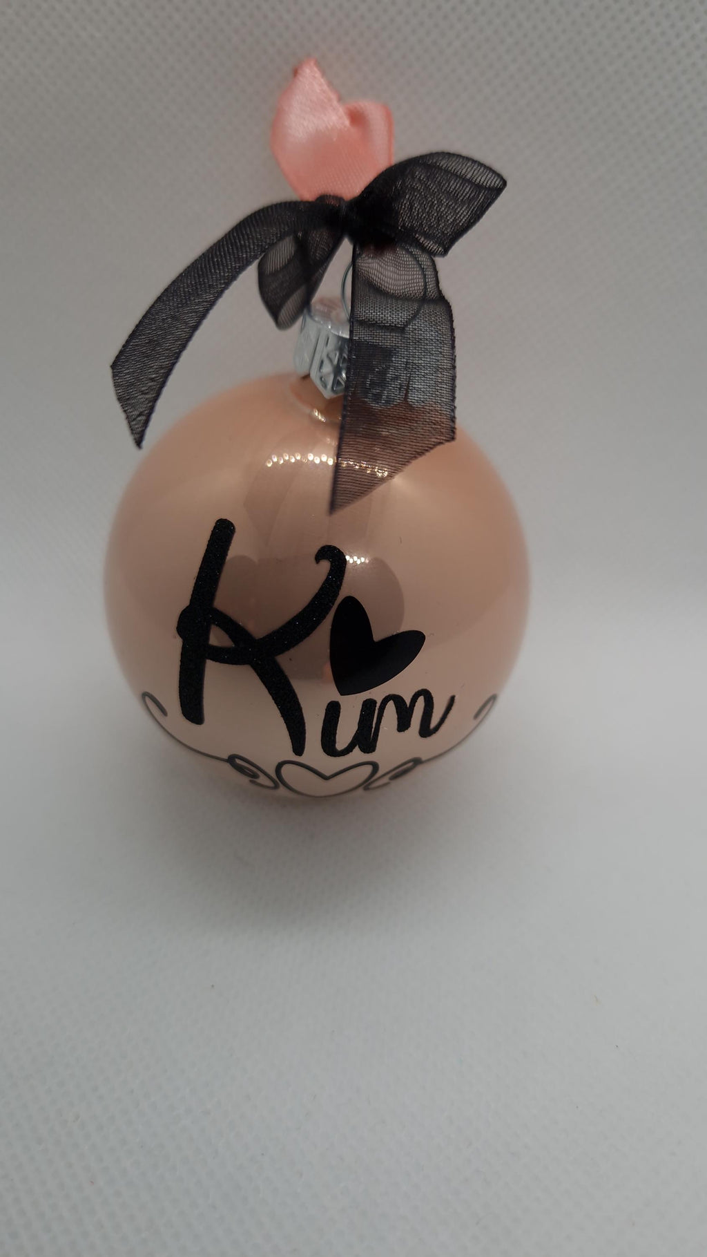 Boule de noël prénom personnalisée