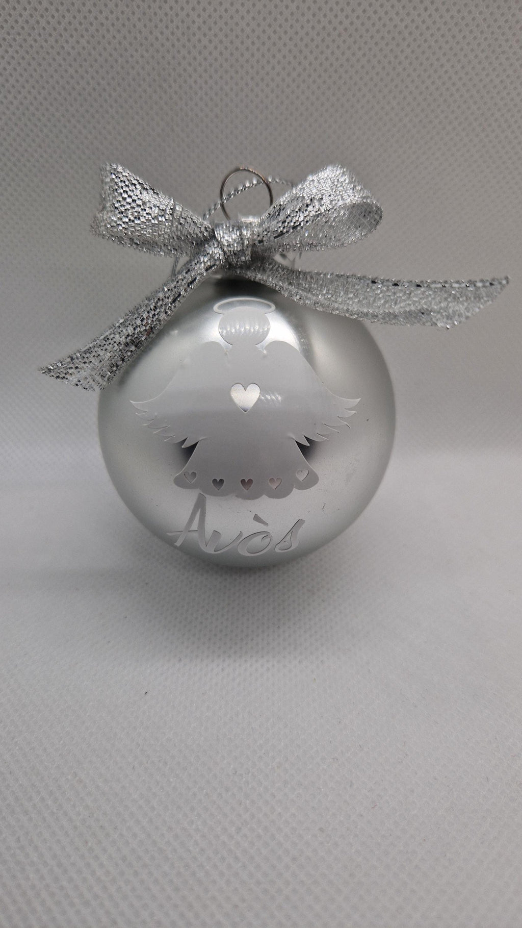 Boule de noël "ange" pour nos défunts/ proches partit trop tôt