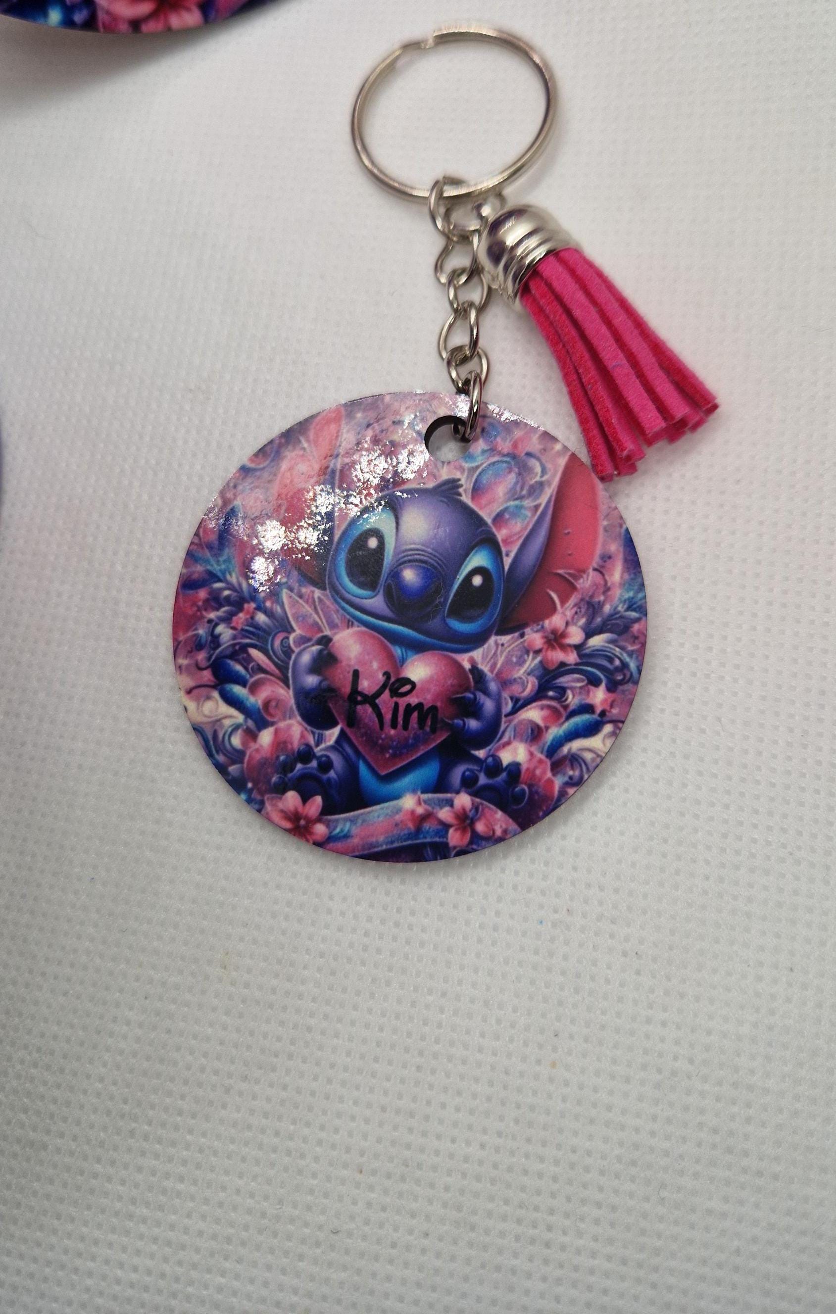 Mug Stitch / Dessous de verre Stitch / Porte clé avec prénom