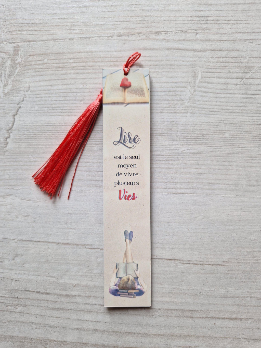 Marque page personnalisé