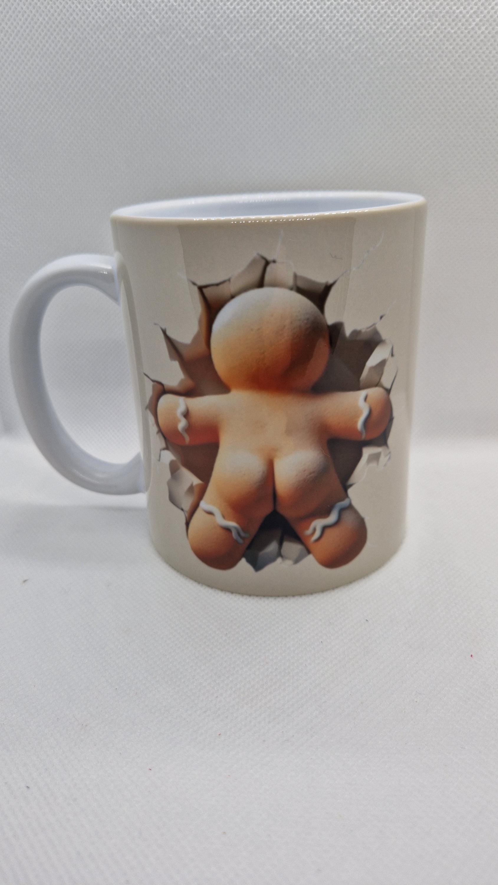 Mug humour de noël P'tit Biscuit / Père Noël