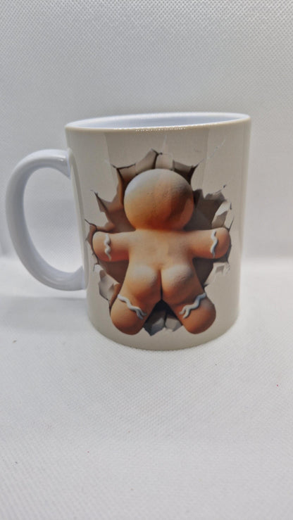 Mug humour Noël petit biscuit père noël cadeau drôle Heyl’Créations
