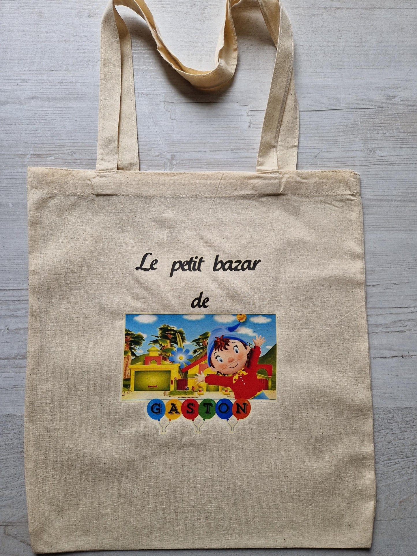 Tote bag prénom enfant personnalisé sac coton enfant Heyl’Créations
