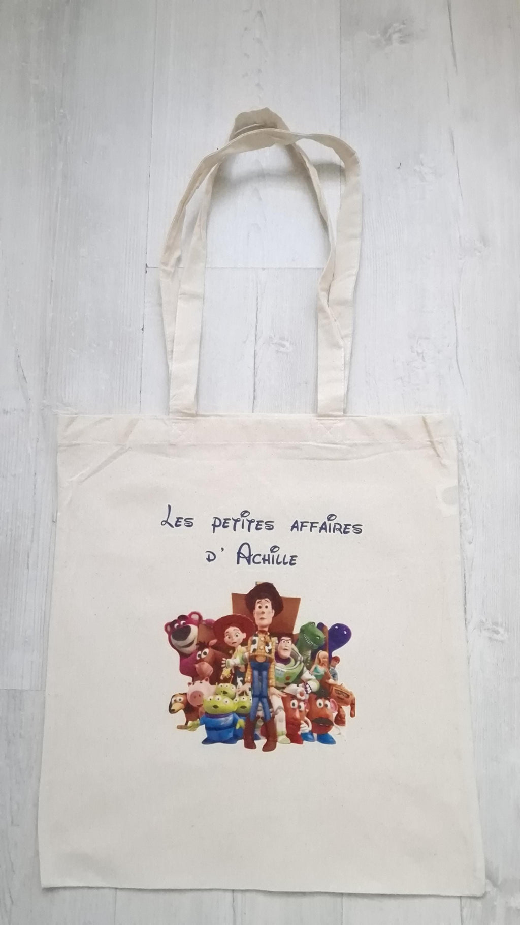 Tote Bag / Sac personnalisé avec prénom pour enfant