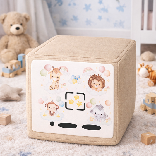 Sticker Toniebox personnalisé prénom enfant fille garçon – décoration boîte à histoires Heyl’Créations