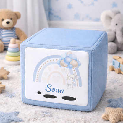 Sticker Toniebox personnalisé prénom enfant fille garçon – décoration boîte à histoires Heyl’Créations