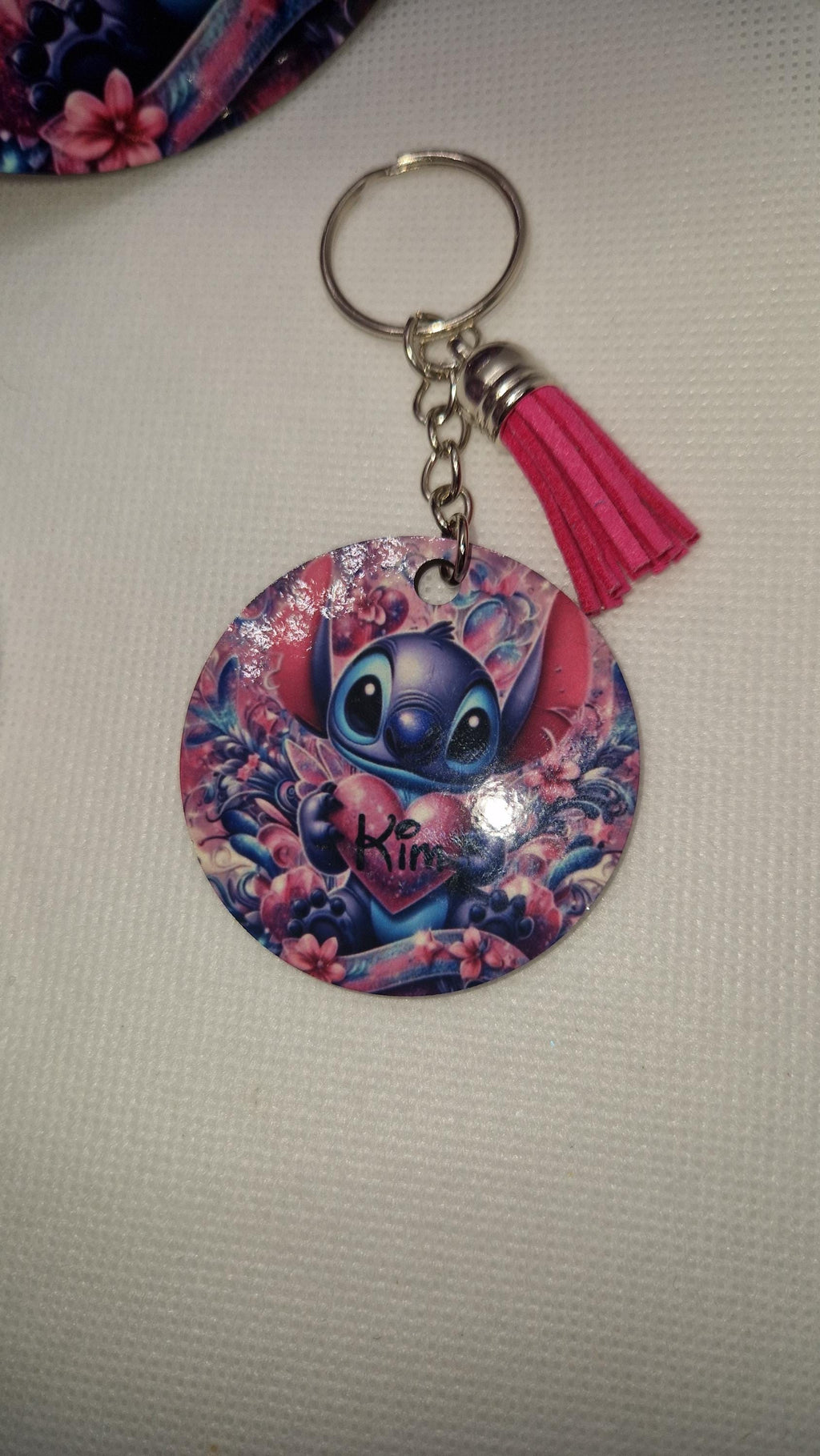 Mug Stitch / Dessous de verre Stitch / Porte clé avec prénom