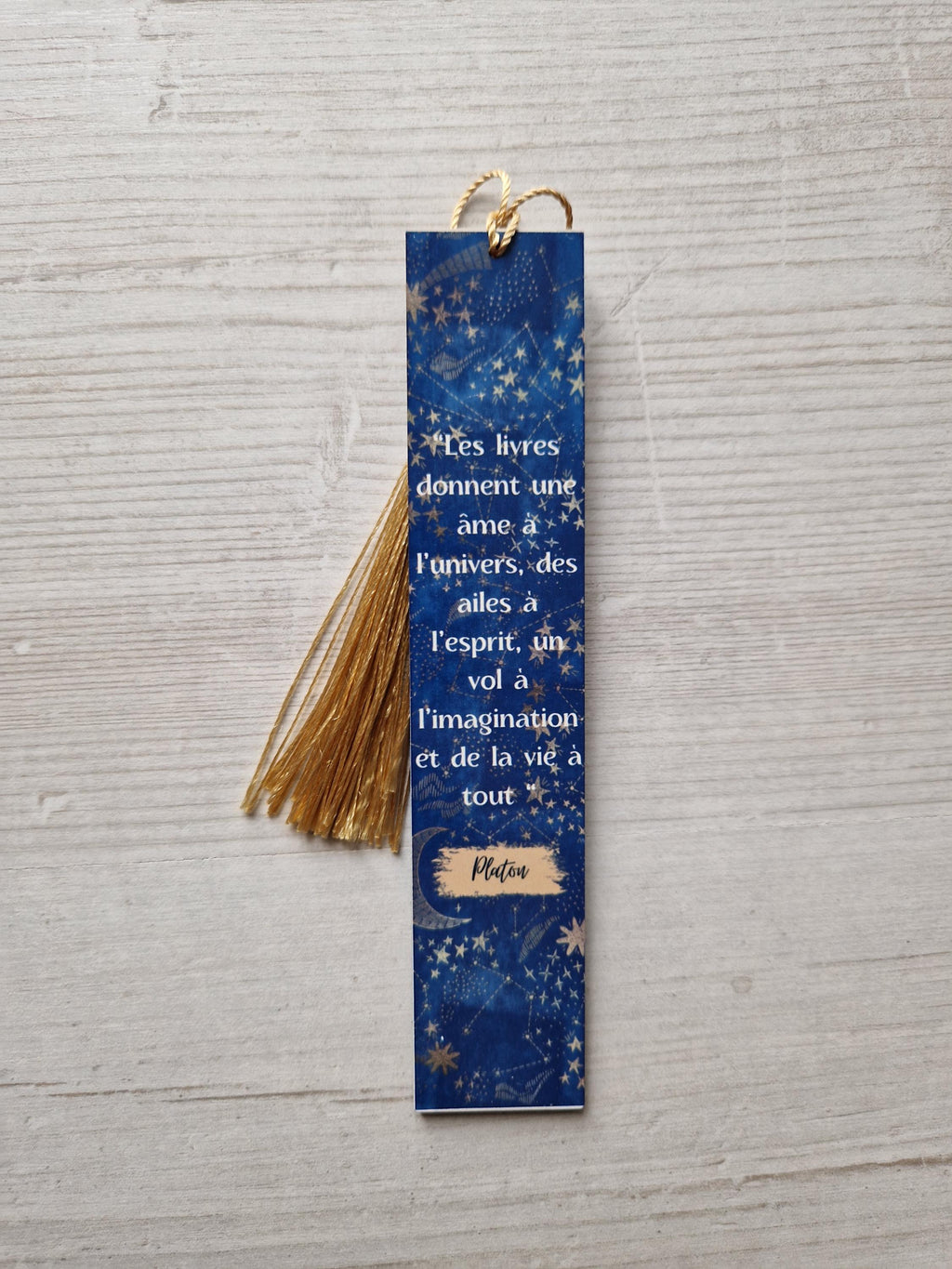 Marque page personnalisé