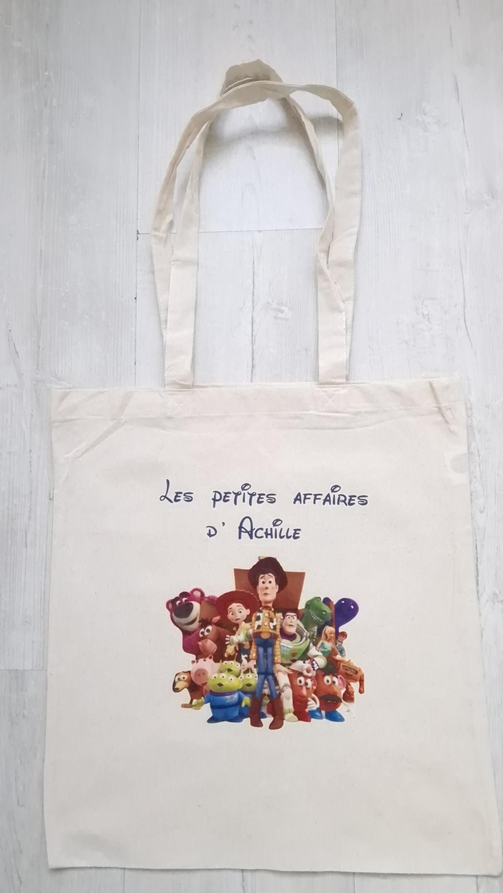 Tote Bag / Sac personnalisé avec prénom pour enfant