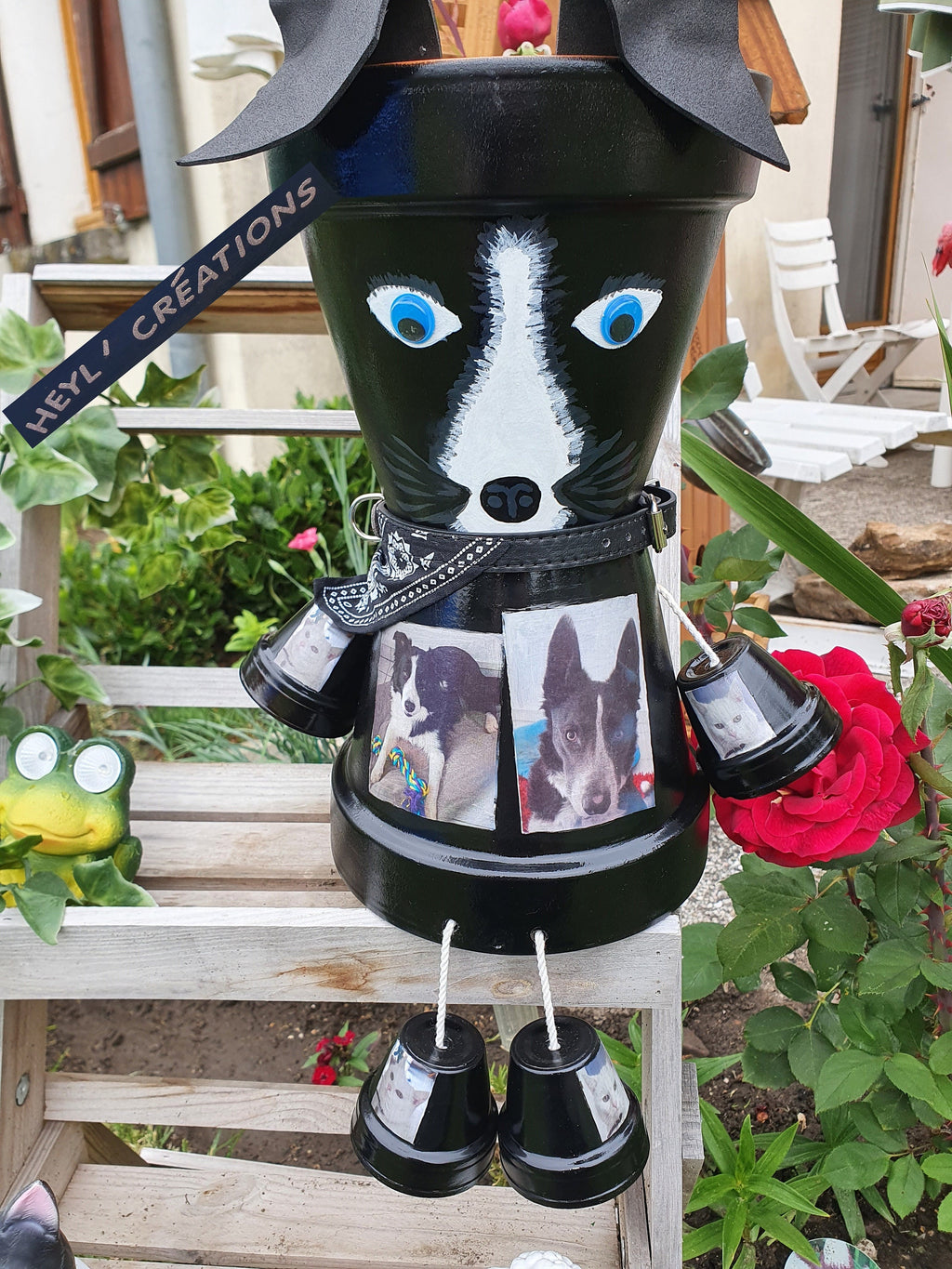 Cache pot personnage personnalisé et personnalisable avec vos photos