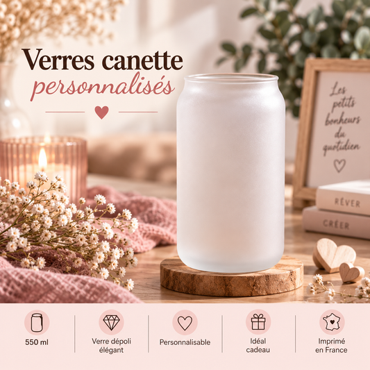 verres cannette personnalisés et personnalisable à vos goûts 
